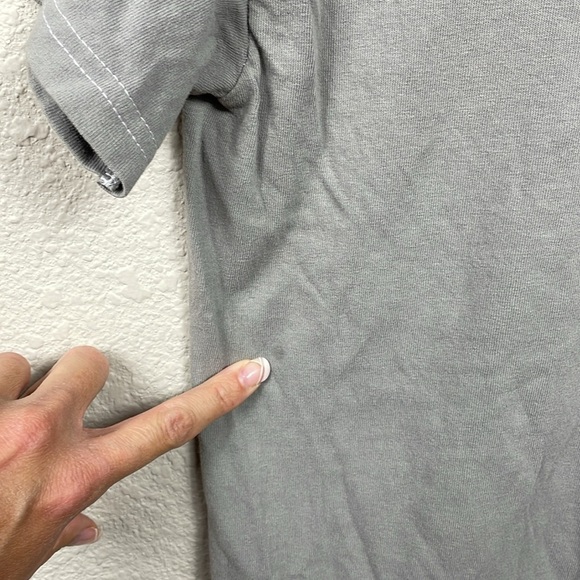 Pacsun Jeep Retro Vintage Wash Checkerboard Graphic Tee T Shirt Gray Sz S - Picture 5 of 8